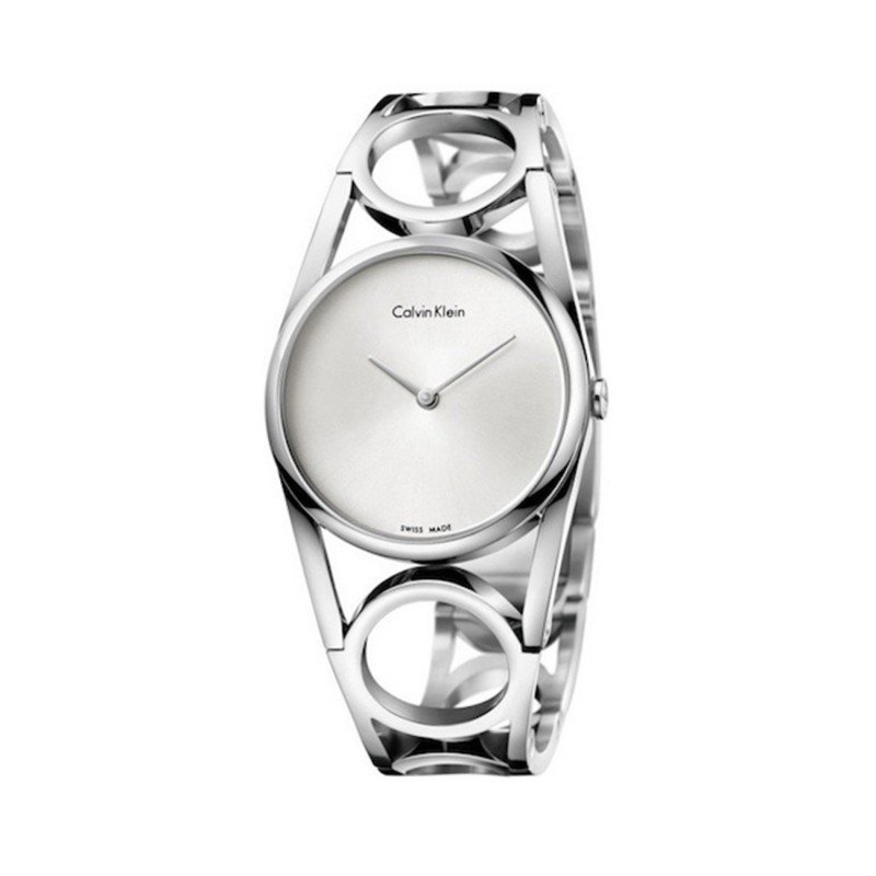 Women's Silver Bangle Style Watch