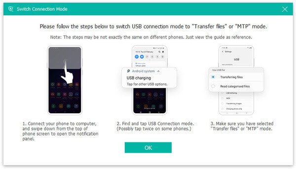 Launch FoneLab for Android 5