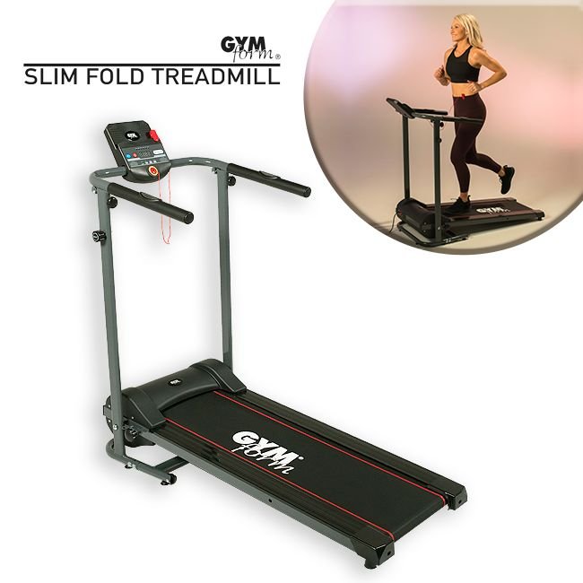 Gymform Slim Fold Treadmill - Compact & Foldable Home Treadmill