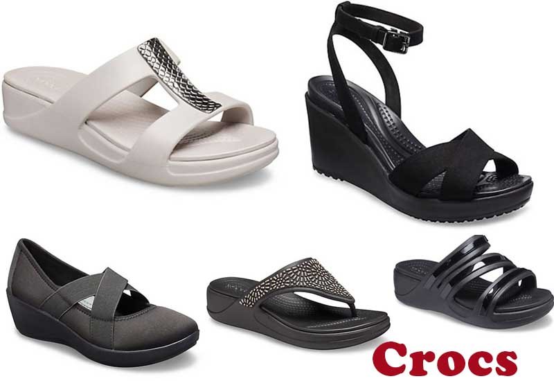 11 Comfortable heels and wedges for women from Crocs