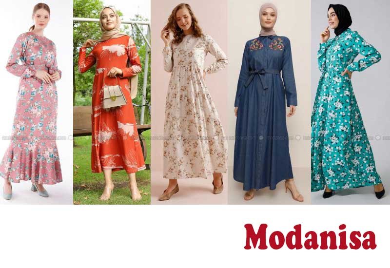 12 Best Selling Cotton Floral Dresses from Modanisa