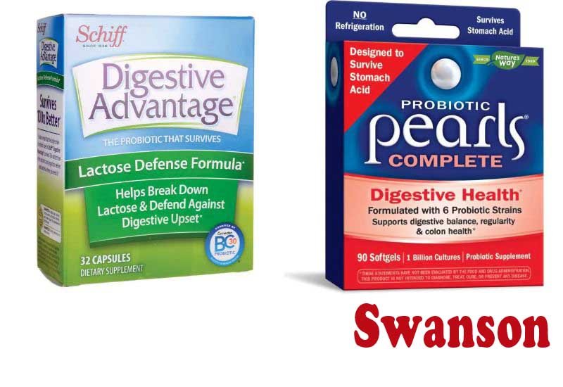 13 Best Seller Probiotics for Digestive from Swanson