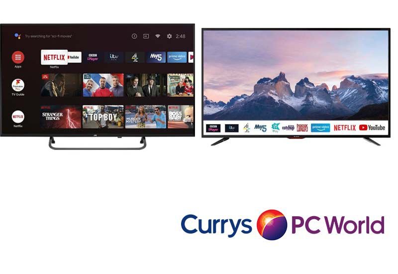 13 Best Selling 4K Ultra HD TVs from Currys PC World
