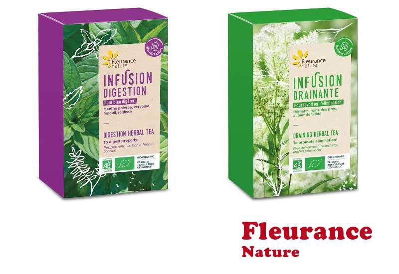4 Best Selling Herbal Tea from Fleurance Nature