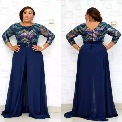 African Clothing For Women 2020 Design Bazin Dashiki For Lady Jumpsuit Elegant Stylish Jumpsuit Female Overalls Africa Clothing