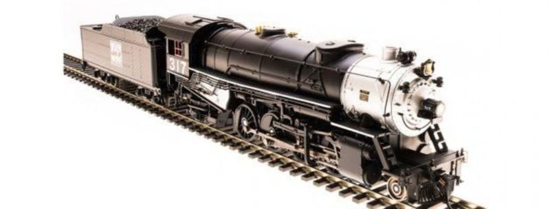 Broadway Limited 5560 HO Western Pacific 2-8-2 Heavy Mikado with Sound