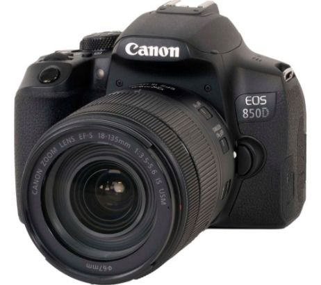 CANON EOS 850D DSLR Camera with EF-S 18-135 mm