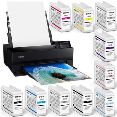 Epson SureColor P900 17 Wide Format Wireless Inkjet Printer W Ink Cartridge KIT