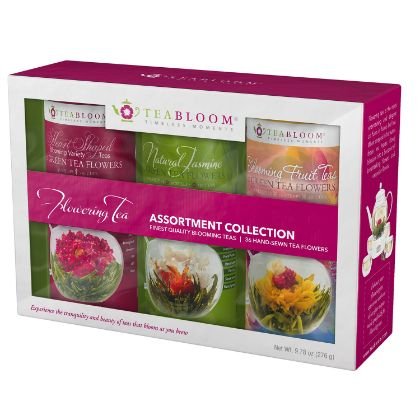 Flowering Tea Assortment Collection - Gift Set of 36 Blooming Teas