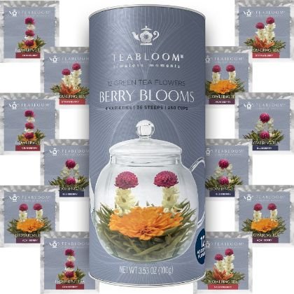 Gift Set of 12 Berry Flowering Teas