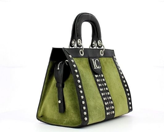 LA CARRIE - Green Cara Top-Handle Bag