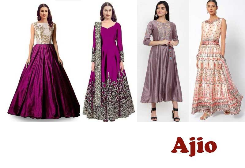 12 Best Selling Silk Gowns from Ajio