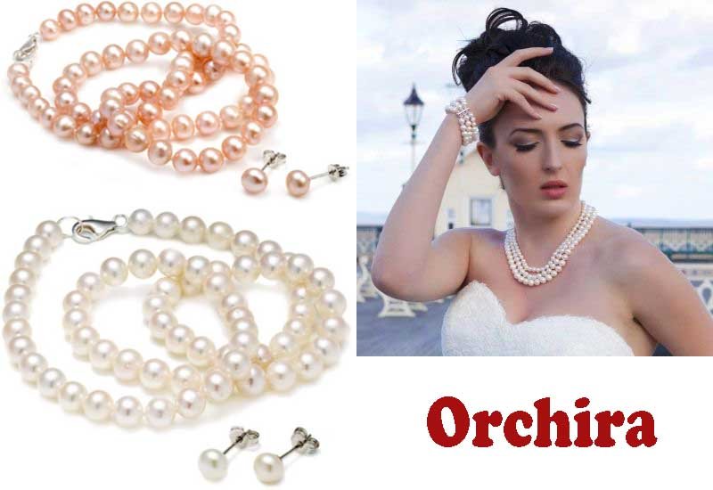 6 Awesome Pearl Jewelry Sets from Orchira