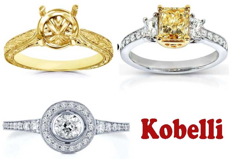 7 Best Selling Diamond Engagement Rings from Kobelli