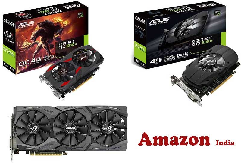 9 Best Selling Asus Graphics Cards from Amazon India