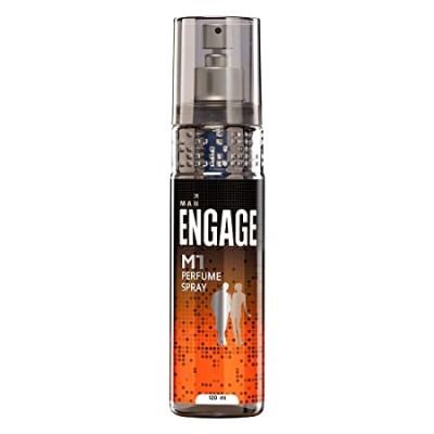Engage M1 Perfume Spray For Men, Citrus and Woody, Skin Friendly, 120ml