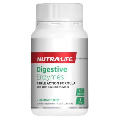 NUTRA-LIFE - Digestive Enzymes - Triple Action Formula