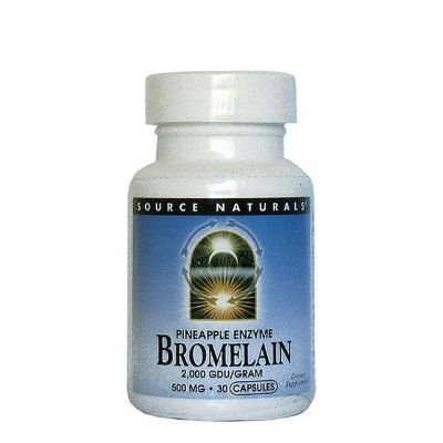 SOURCE NATURALS - Bromelain 500mg - Pineapple Enzyme