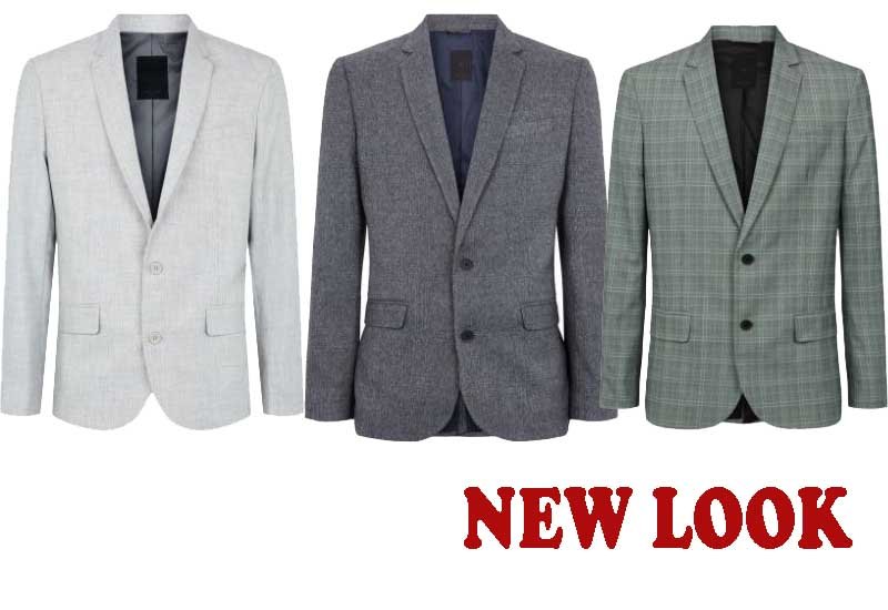 12 Best Selling Mens Suit Jackets from NEW LOOK
