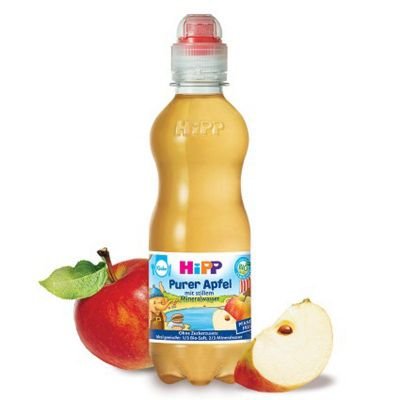 HIPP Organic Sugar Free Mineral Water Pure Apple Juice 300ml