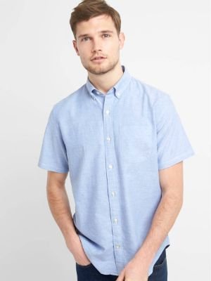 Lived-In Stretch Oxford Short Sleeve Shirt