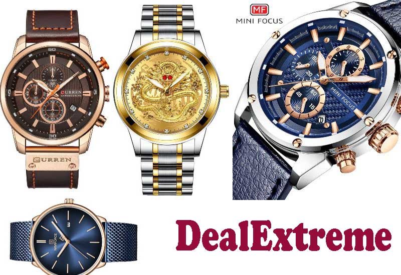 12 Best Selling Quartz Wristwatches from DealExtreme