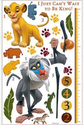 Giant Measurements Stickers The Lion King Disney