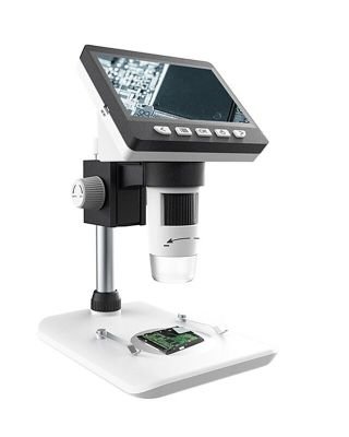 1080p Hd 4.3 Inch Screen Electron Microscope 1000x Digital Microscope Industrial Maintenance Desktop Microscope