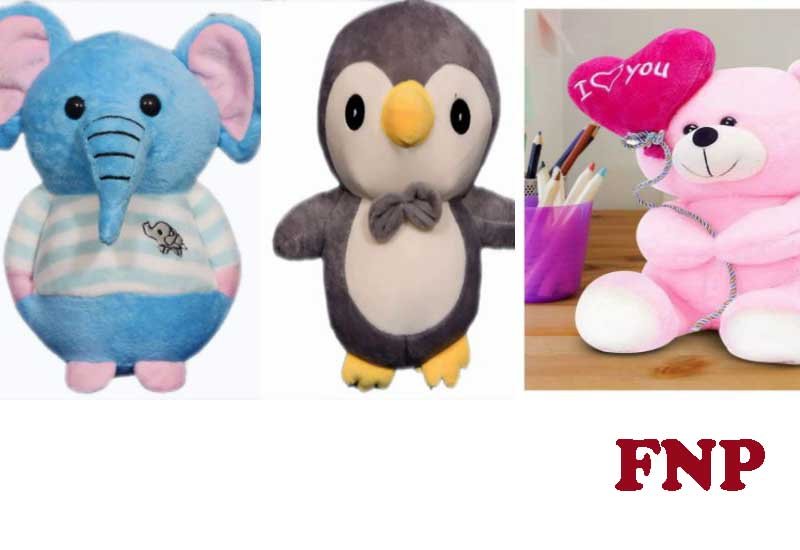12 Best Selling Soft toys for birthday from FNP