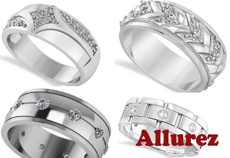14 Best Selling Mens Wedding Bands from Allurez