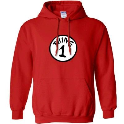 CAT IN THE HAT HOODIE - THING 1