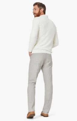 Charisma Relaxed Straight Pants In Sand Summer Melange