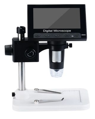 Experimental Maintenance Industrial Microscope HD 4.3-inch Built-in Screen Microscope 1000X Digital Electronic Magnifier