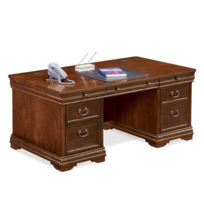 Traditional Double Pedestal Executive Desk