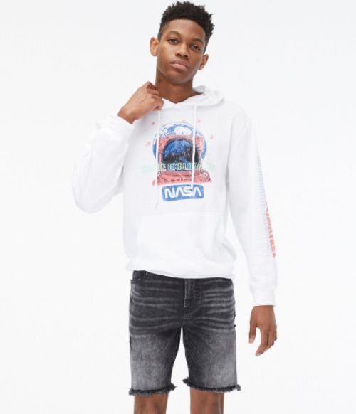 NASA Space Exploration Pullover Hoodie