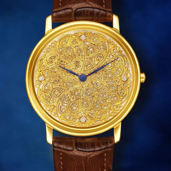 Filigree by Nebula - 18 Karat Solid Gold Analog Watch 2