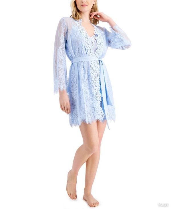 Lace Wrap Robe, Created for Macy's