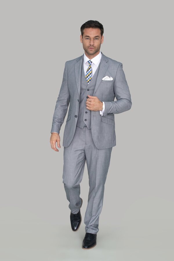 Reegan Grey Wedding Suit