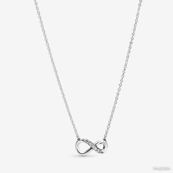Sparkling Infinity Collier Necklace