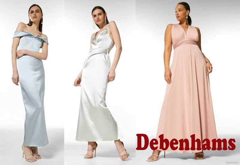 7 Best Selling Bridesmaids Dresses from Debenhams