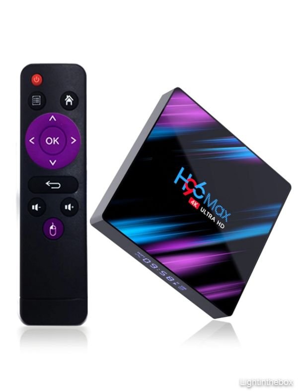 Android 10.0 TV Box H96MAX Bluetooth 4.0 4K 4K Support H.265 Cortex-A53 2GB 4GB 64GB 32GB 16GB