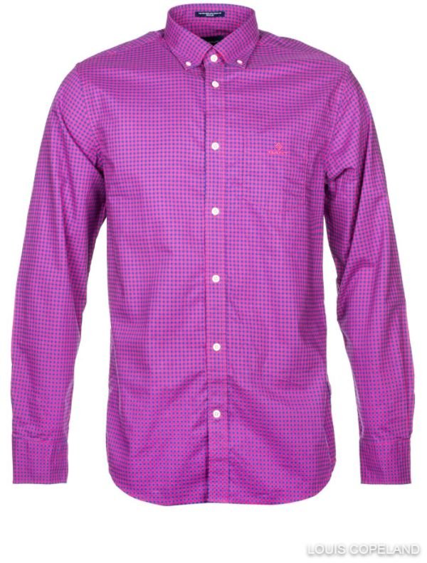 GANT Regular Fit 2-Color Gingham Broadcloth Shirt