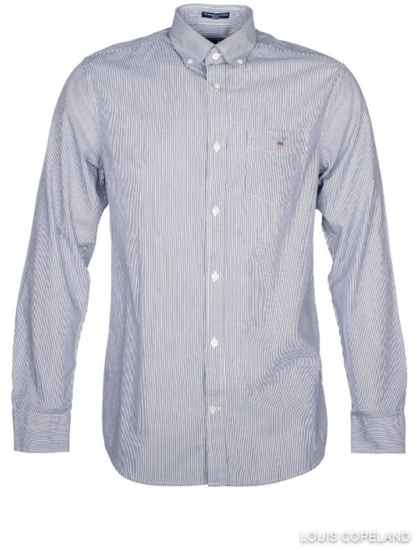 GANT Regular Fit Banker Stripe Broadcloth Shirt 2