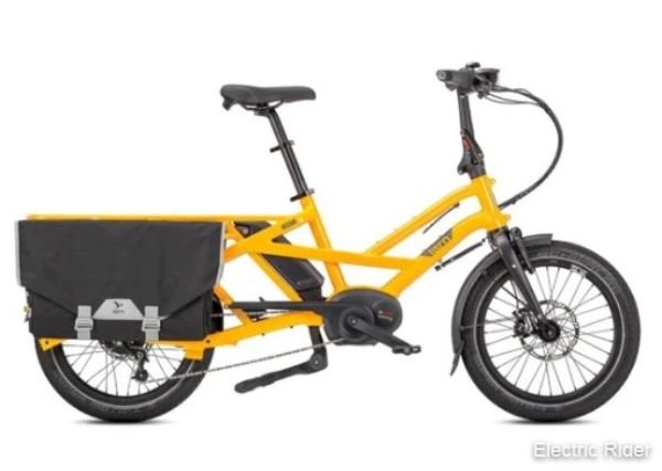 Tern GSD S00 Compact Utility Cargo Electric Bike Yellow
