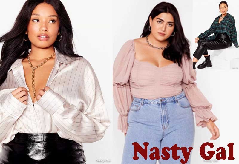 13 Best Selling Plus Size Tops from Nasty Gal