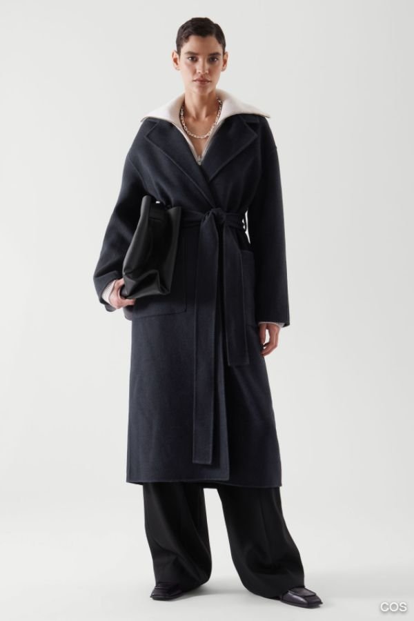 BELTED WRAP COAT 4
