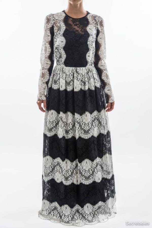 Dolce & Gabbana Women Lace Long Dress