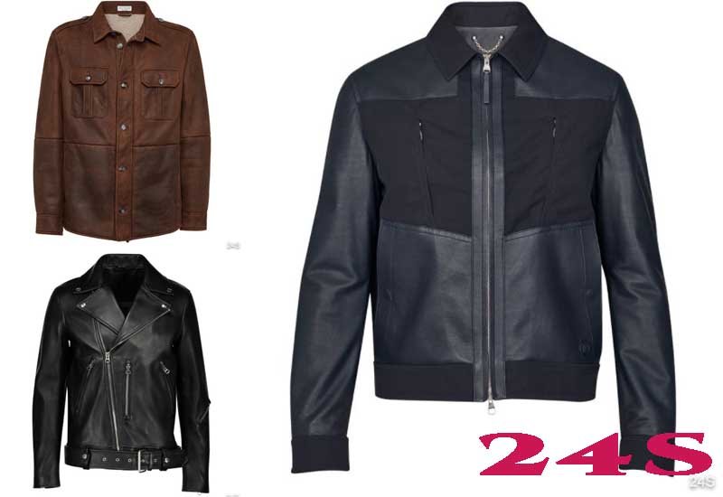 5 Best Selling Leather Jackets from 24S