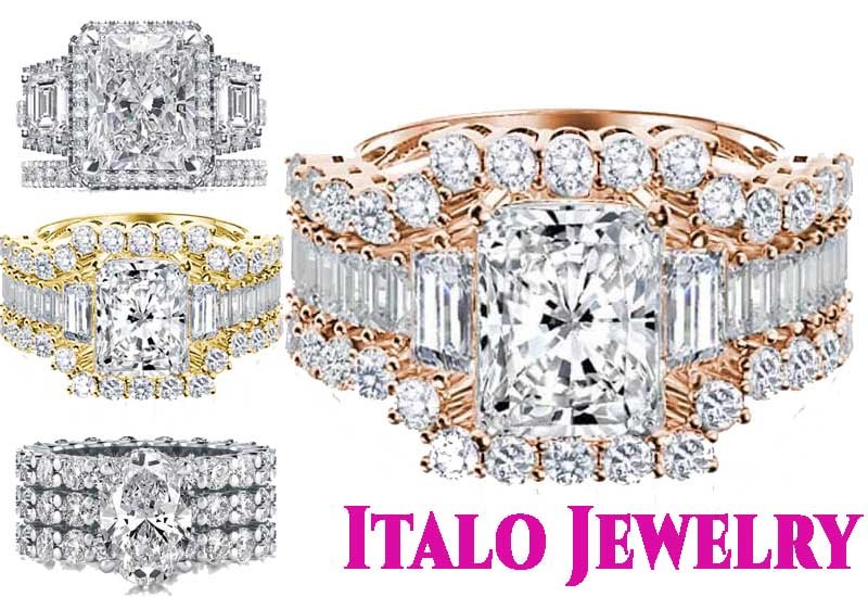 17 Best Selling Wedding Sets from Italo Jewelry