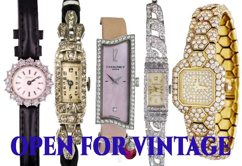 17 Best Selling Diamond Watches from OPEN FOR VINTAGE